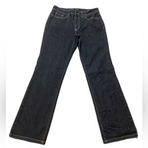 Nine West dark denim boot cut jeans size 10/29.
